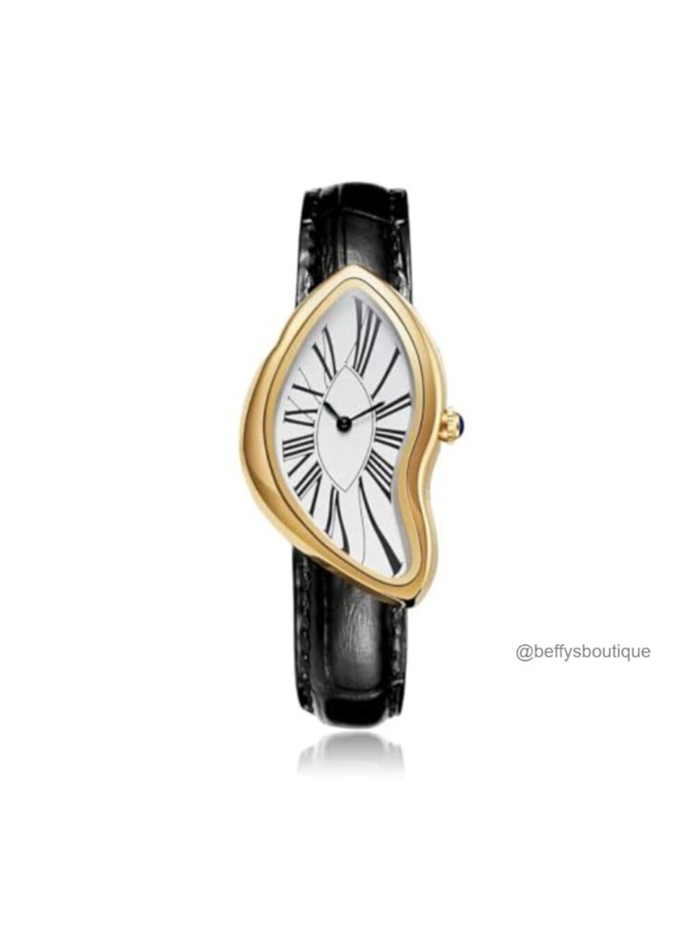 GORBEN Creative Melting Luxury Unisex Watch Vintage Bracelet Roman Numeral Dial